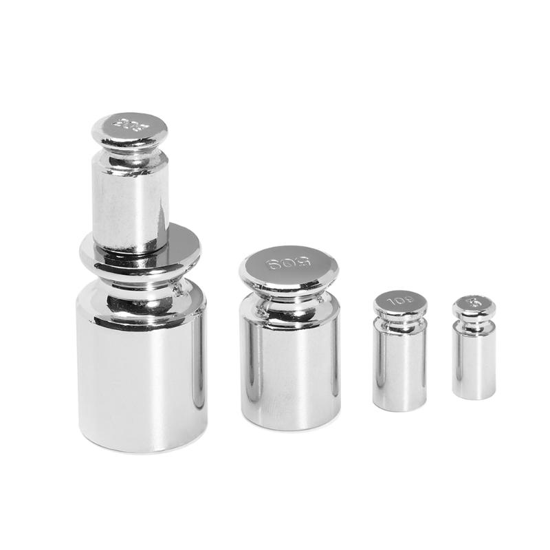 1/5Pcs 1g 2g 5g 10g 20g 50g 100g Grams Accurate Calibration Set Chrome Plating Scale Weights Set For Home Kitchen Tool 
1/5Pcs 1g 2g 5g 10g 20g 50g 100g Grams Accurate Calibration Set Chrome Plating Scale Weights Set For Home Kitchen Tool
