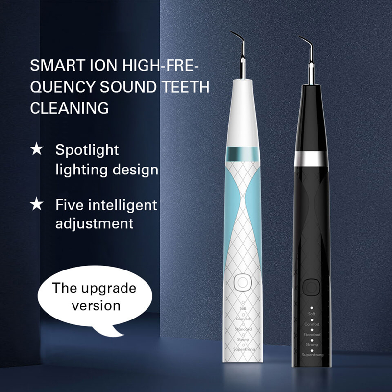 Household Electric Dental Cleaner Toothbrushes Ultrasonic Vibration with Spotlight Tartar Stain Calculus Remover 5 Working Modes Replaceable Tips
Household Electric Dental Cleaner Toothbrushes Ultrasonic Vibration with Spotlight Tartar Stain Calculus Remover 5 Working Modes Replaceable Tips