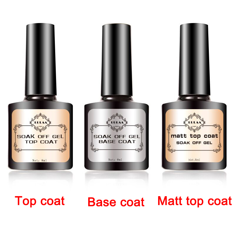 Primer Gel Polish Varnish Top Off + Base Coat Foundation For UV Gel Nail Polish Design 8ML LDO99, As show
Primer Gel Polish Varnish Top Off + Base Coat Foundation For UV Gel Nail Polish Design 8ML LDO99, As show