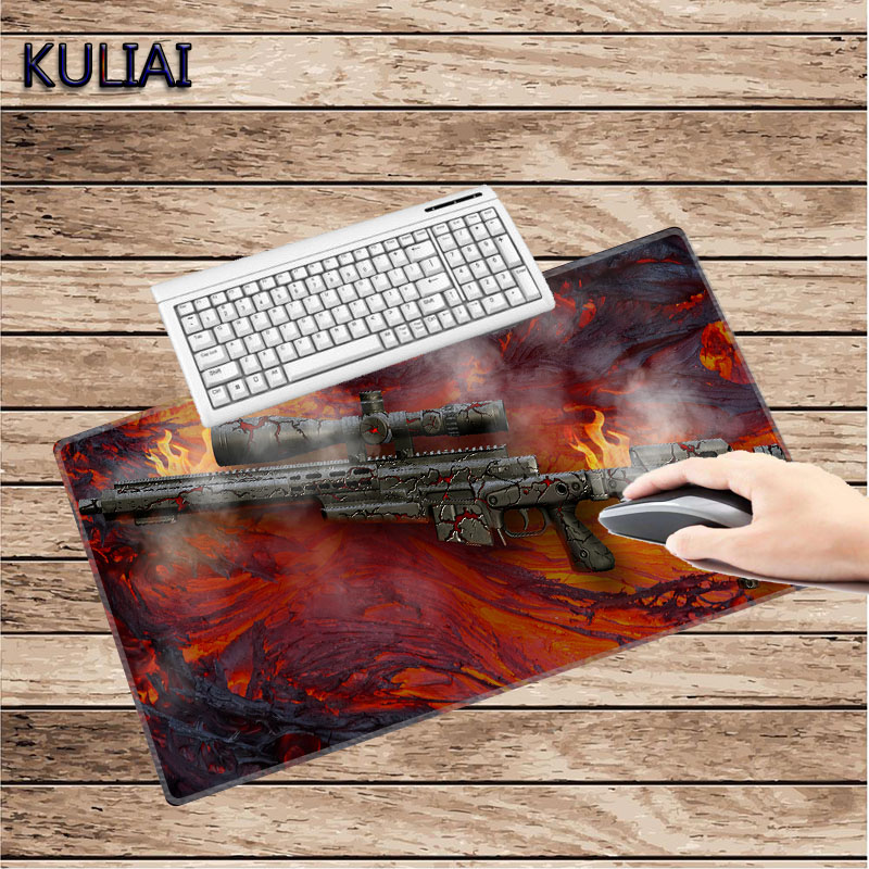 XGZ Gun Art Large Size Gaming Mouse Pad Games Gamer Laptop Mouse Pads 30X60 To 40X90 Cm for Rainbow Six Siege Warface Mats
XGZ Gun Art Large Size Gaming Mouse Pad Games Gamer Laptop Mouse Pads 30X60 To 40X90 Cm for Rainbow Six Siege Warface Mats