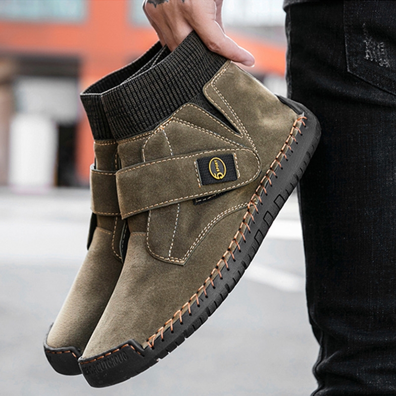 Merkmak 2020 Men Boots New Men Shoes Non-slip Wearable Large Size Casual Shoes Plus Retro Trend Men's Fashion Comfortable Boots, Green
Merkmak 2020 Men Boots New Men Shoes Non-slip Wearable Large Size Casual Shoes Plus Retro Trend Men's Fashion Comfortable Boots, Green