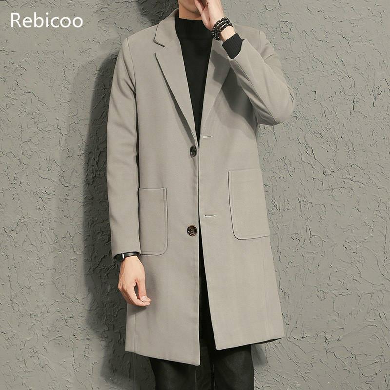 Style Mens Loose Fit Woolen Long Coat Trench Casual Wool Blends Outerwear Windbreaker Dust Coats Plus Size 5XL Abrigo Hombre, Grey
Style Mens Loose Fit Woolen Long Coat Trench Casual Wool Blends Outerwear Windbreaker Dust Coats Plus Size 5XL Abrigo Hombre, Grey
