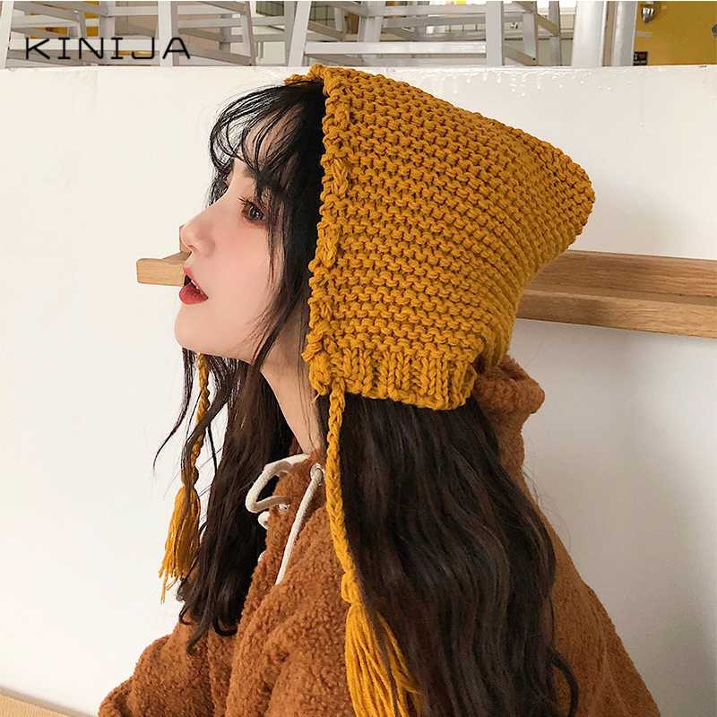 Autumn and winter warm hat female hip hop SWEATER HAT Korean version versatile knitted student elastic design Pullover cap, Beige
Autumn and winter warm hat female hip hop SWEATER HAT Korean version versatile knitted student elastic design Pullover cap, Beige