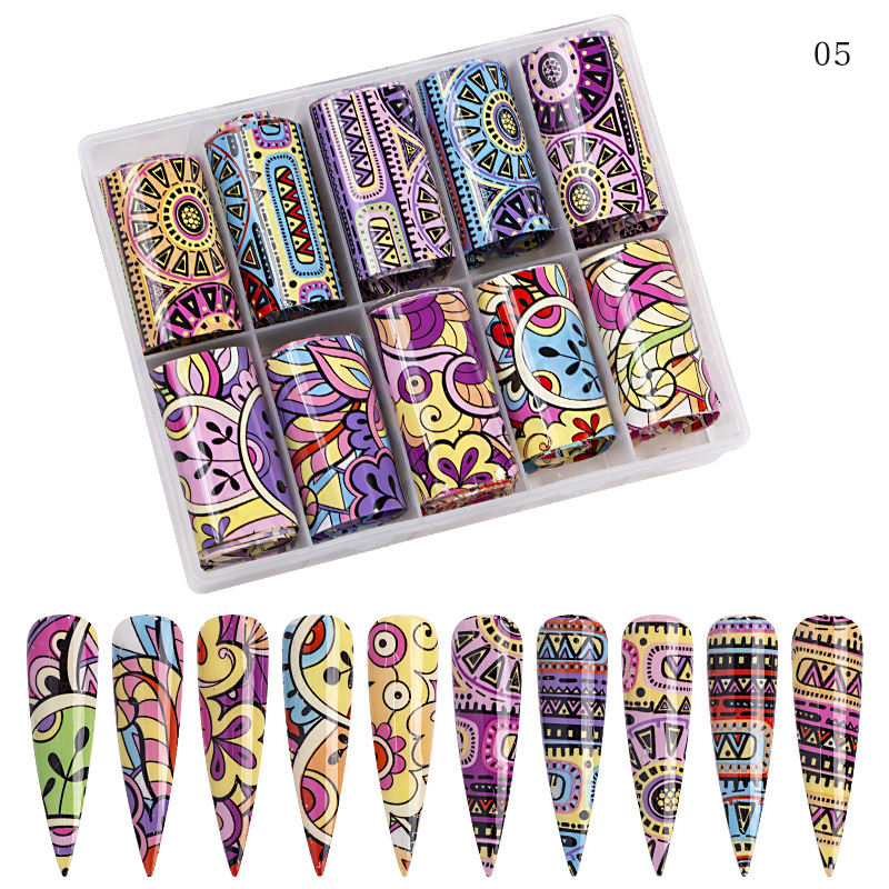 CYSHMILY 10 Colors/set Transfer Foil Adhesive Paper Nail Stickers Holo Starry Sky Uv Gel Nails Art Decoration Accessories Tools, 09
CYSHMILY 10 Colors/set Transfer Foil Adhesive Paper Nail Stickers Holo Starry Sky Uv Gel Nails Art Decoration Accessories Tools, 09
