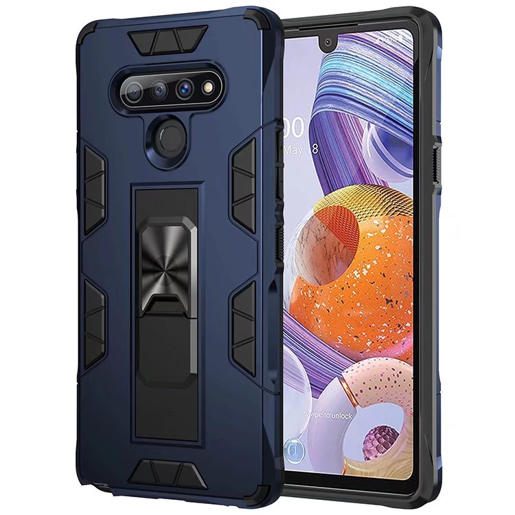 Shockproof Kickstand Phone Case For LG Harmony 4 Aristo 5 Stylo 6 Stylo 5 K51 TPU+PC Hard Back Caver, Black
Shockproof Kickstand Phone Case For LG Harmony 4 Aristo 5 Stylo 6 Stylo 5 K51 TPU+PC Hard Back Caver, Black
