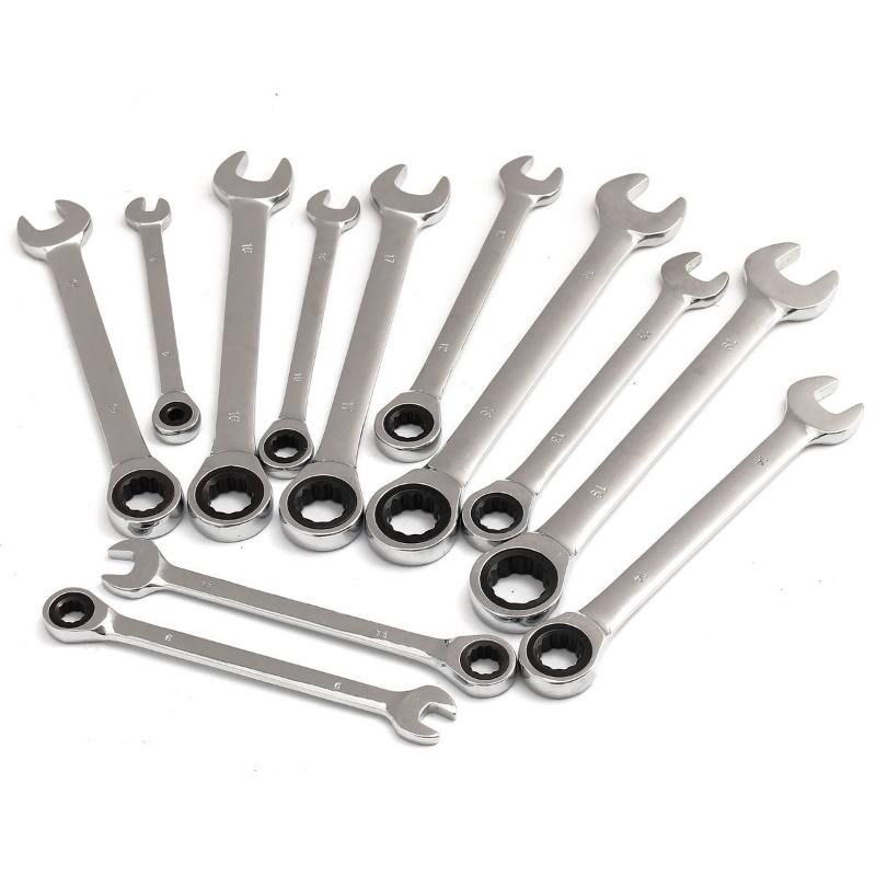 Ratcheting Combination Ratchetingwrench Spanner Hand Tool A Set of Key Torque Gear Socket Universal Tools
Ratcheting Combination Ratchetingwrench Spanner Hand Tool A Set of Key Torque Gear Socket Universal Tools