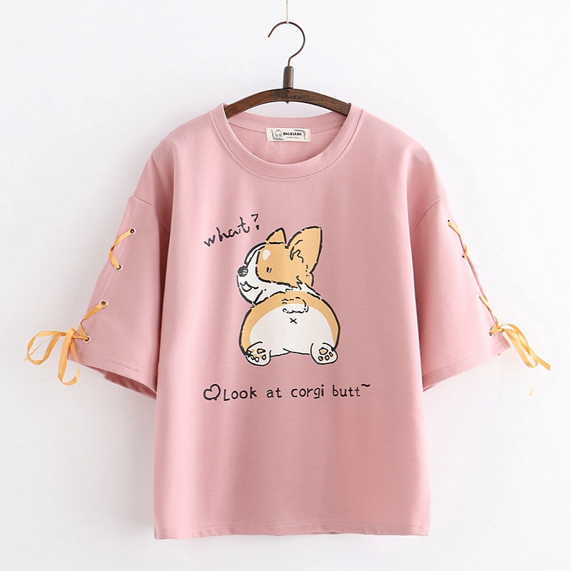 Kids t shirt t shirts Teenage Girls Tops &Tees Cotton Round Neck Summer Solid
