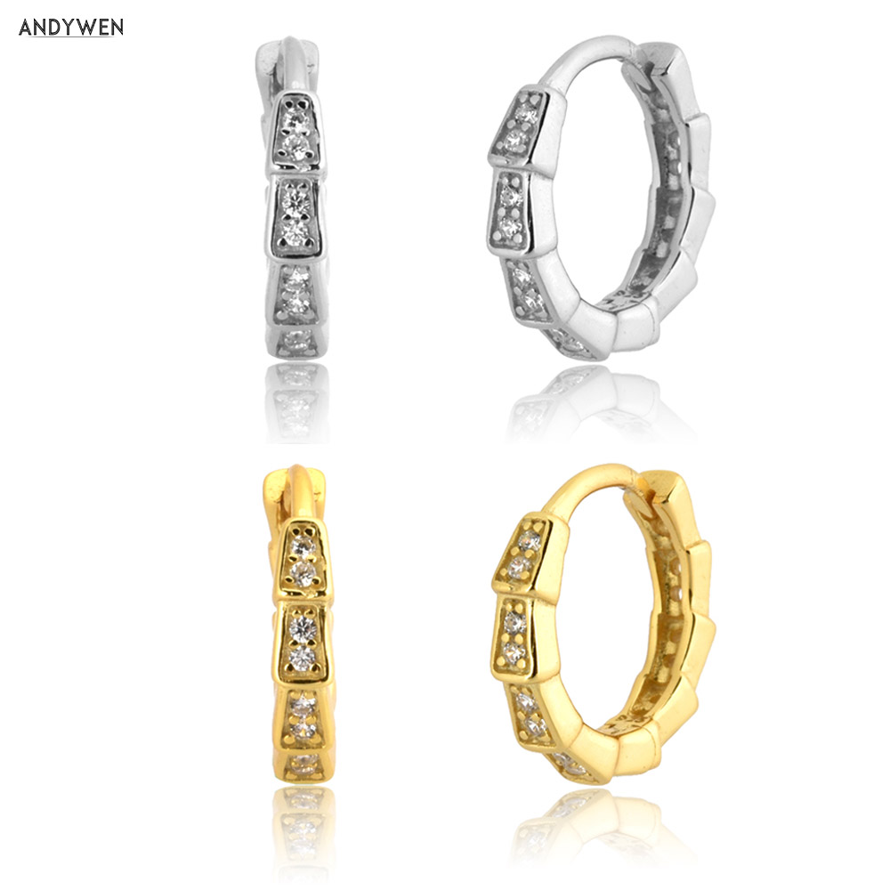 ANDYWEN 925 Sterling Silver 9.4mm Huggies Hoop 2020 Rock Punk Circle CZ Zircon Loops 2020 Piercing Ohrringe Pendiente Jewelry
ANDYWEN 925 Sterling Silver 9.4mm Huggies Hoop 2020 Rock Punk Circle CZ Zircon Loops 2020 Piercing Ohrringe Pendiente Jewelry