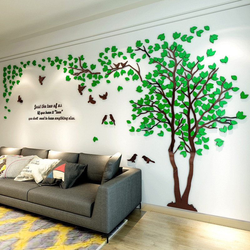 3D Tree Acrylic Mirror Wall Sticker Decals DIY Art TV Background Wall Poster Home Decoration Bedroom Living Room Wallstickers
3D Tree Acrylic Mirror Wall Sticker Decals DIY Art TV Background Wall Poster Home Decoration Bedroom Living Room Wallstickers