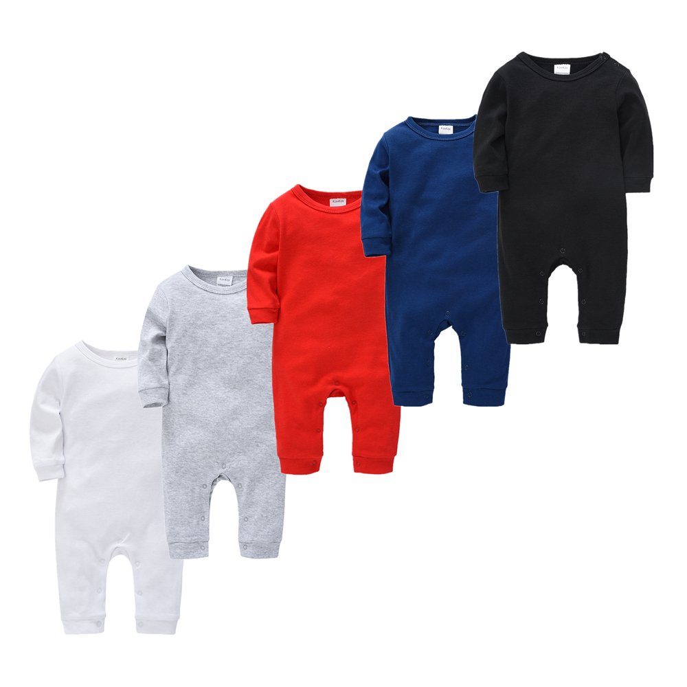 5pcs Baby Girl Boy Pijamas roupas de bebe fille Cotton Breathable Soft ropa bebe Newborn Sleepers Baby Pjiamas LJ200827