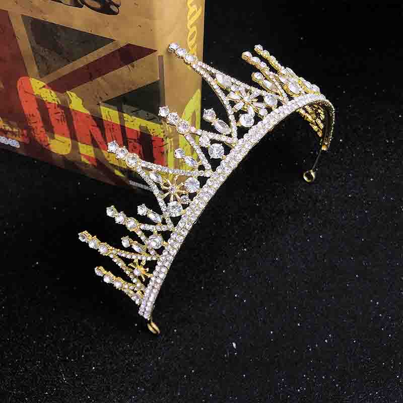 Hair Clips & Barrettes Luxury Jewelry Handmade Rhinestone Gold Color Crown Bride Wedding Headpeice Tiara Women Hairband Accessories XH
Hair Clips & Barrettes Luxury Jewelry Handmade Rhinestone Gold Color Crown Bride Wedding Headpeice Tiara Women Hairband Accessories XH