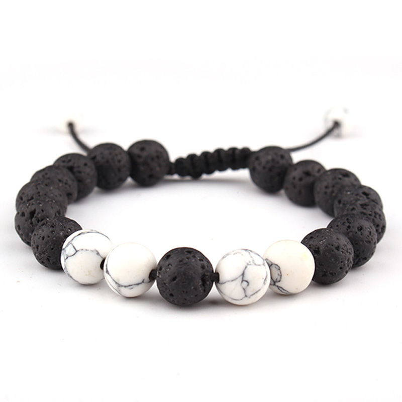 Fashion 8mm Natural Lava Stone Prayer Beads Bracelets For Women Men Yoga Sport Rope Braided Adjustable Bracelet Jewelry
Fashion 8mm Natural Lava Stone Prayer Beads Bracelets For Women Men Yoga Sport Rope Braided Adjustable Bracelet Jewelry