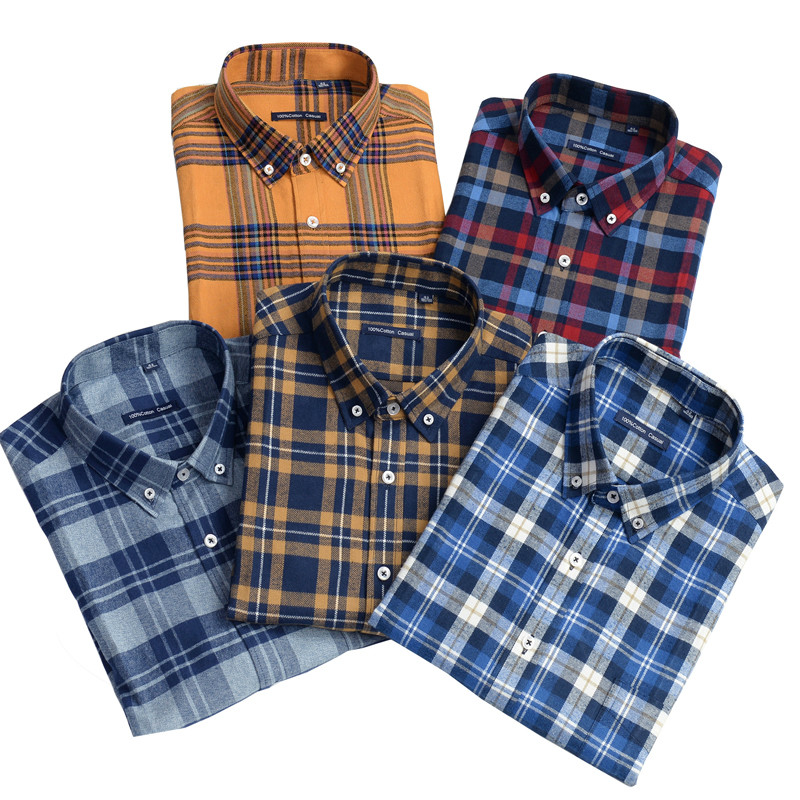 2020 autumn and winter plus size men's shirt retro plaid print 100% cotton fashion business casual long sleeve shirt XXL-10XL, 955033
2020 autumn and winter plus size men's shirt retro plaid print 100% cotton fashion business casual long sleeve shirt XXL-10XL, 955033