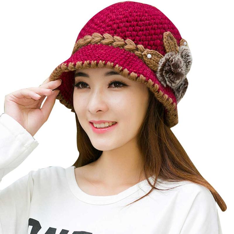 2020 New Fashion Women Lady Winter Warm Casual Caps Female Beautiful Wool Crochet Knitted Flowers Decorated Ears Hats Beanies3.4, Khaki
2020 New Fashion Women Lady Winter Warm Casual Caps Female Beautiful Wool Crochet Knitted Flowers Decorated Ears Hats Beanies3.4, Khaki