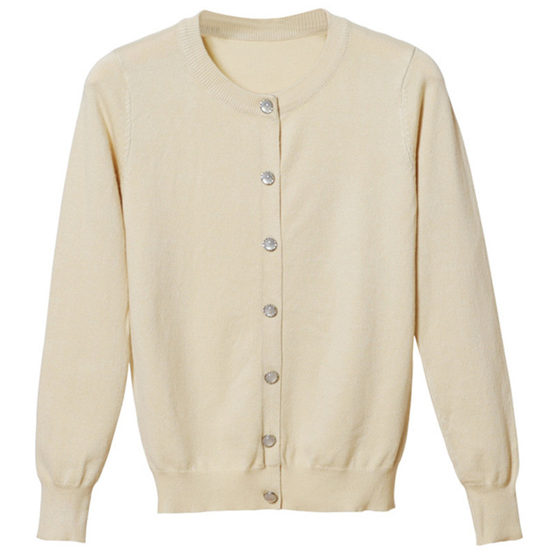New 2020 O-Neck Long Sleeve Knitted Cardigan Women Slim Solid Color Female Jumper Plus Size -4XL Casual Knit Sweater Coat, Beige
New 2020 O-Neck Long Sleeve Knitted Cardigan Women Slim Solid Color Female Jumper Plus Size -4XL Casual Knit Sweater Coat, Beige