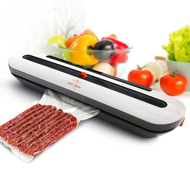 White Dolphin Vacuum Sealer Machine 220V 110V Home Mini Vacuum Sealer Packaging Machine With 10pcs Storage Bags
White Dolphin Vacuum Sealer Machine 220V 110V Home Mini Vacuum Sealer Packaging Machine With 10pcs Storage Bags
