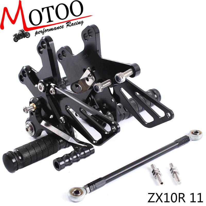 Motorcycle Adjustable footrest pedal Rearsets Rear Sets Foot Pegs For ZX10R ZX-10R 2011 2012 2013 2014 2020 2020
Motorcycle Adjustable footrest pedal Rearsets Rear Sets Foot Pegs For ZX10R ZX-10R 2011 2012 2013 2014 2020 2020