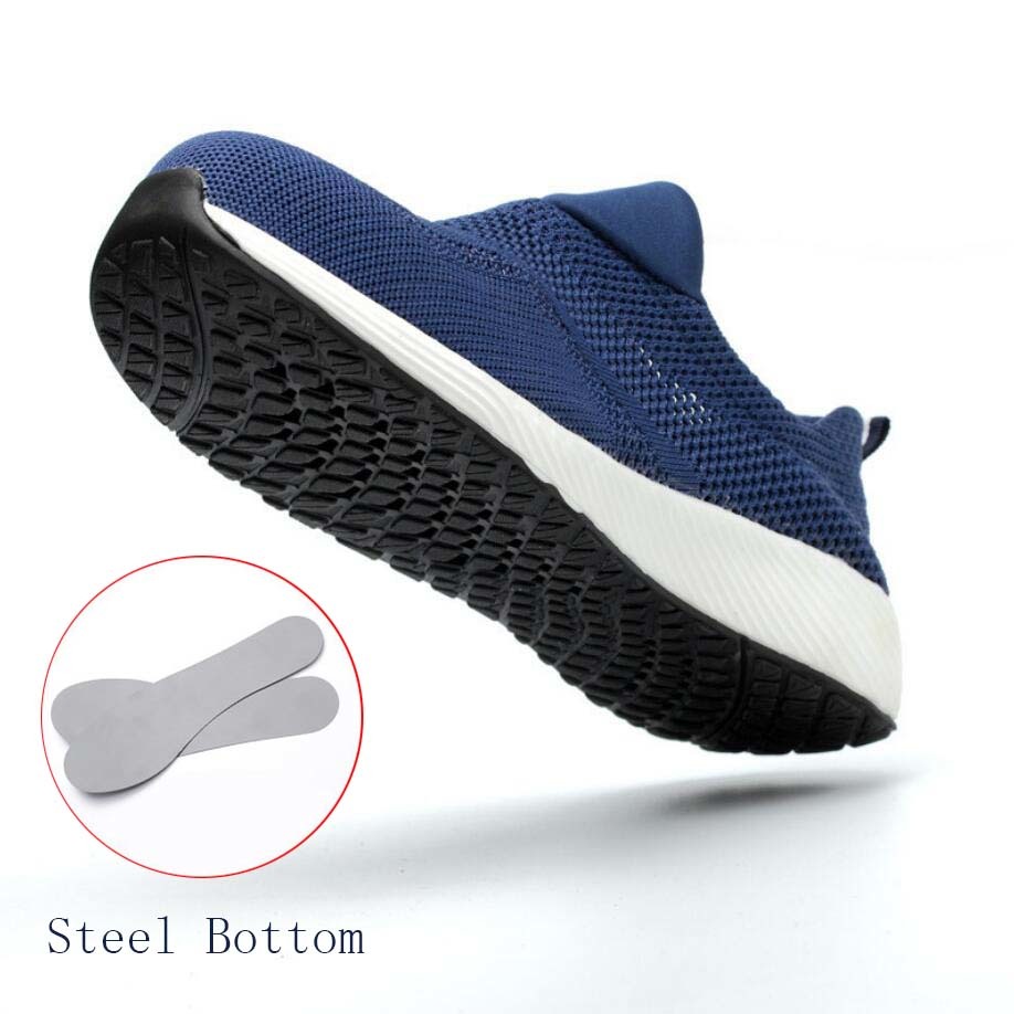 2020 Summer Lightweight Steel toecap Safety Shoes Men And Women Work & Safety Boots Breathable Male Female Indestructible Shoes 200916