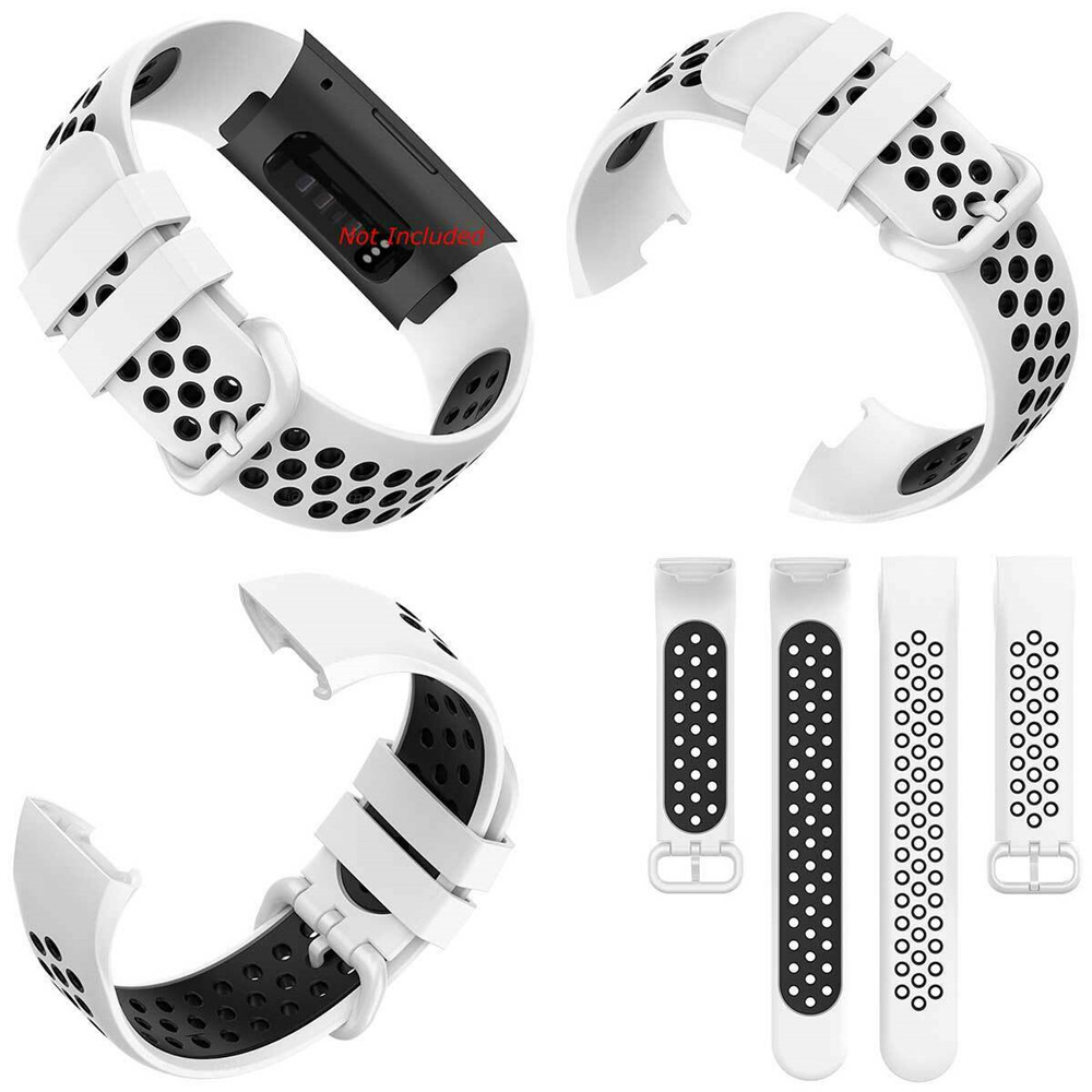 WatchBand 4 Outdoor Fashion Soft Silicone Replacement Band For Fitbit Charge 3 SE Wristbands Bracelet Strap free shipping