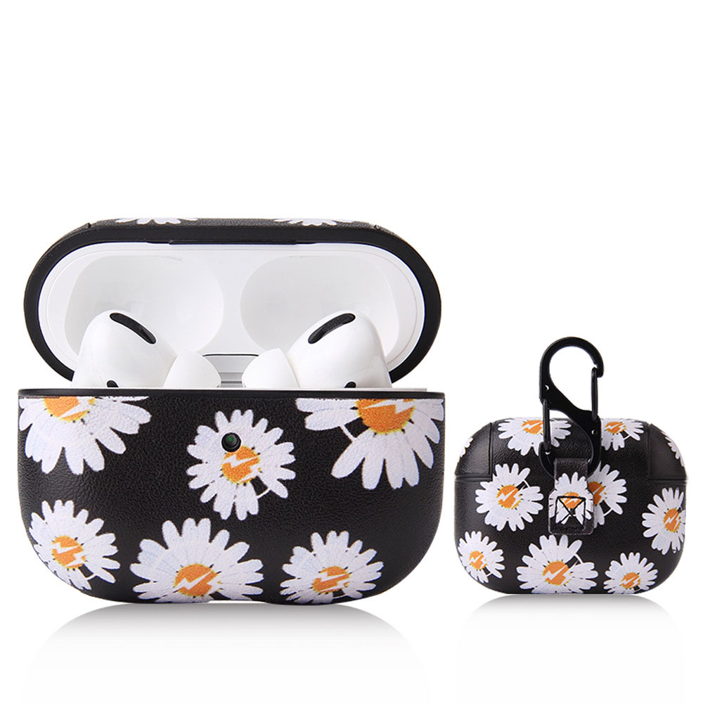 Fashion AirpodPro Case Protective Sleeve Protective Shell Classical Bluetooth Headset New Creative Little Daisy Case 5-Style Available