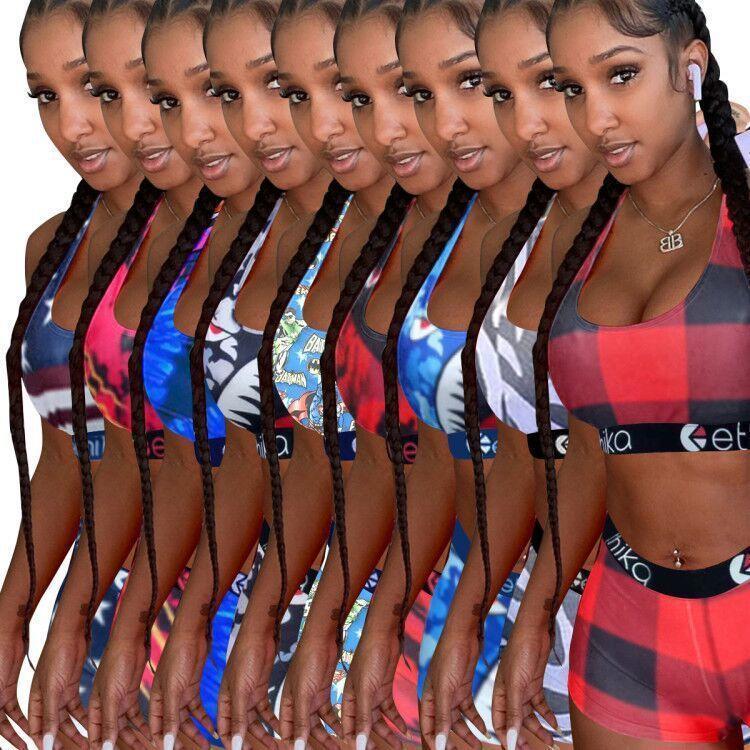 Women Designer Swimsuit Ethika 2 Piece tracksuits Bikini Set Vest Tank Top Bra And Shorts Swimming Suit Luxury Shark Swimwear Brand Beachwear C6501, Red black spot
Women Designer Swimsuit Ethika 2 Piece tracksuits Bikini Set Vest Tank Top Bra And Shorts Swimming Suit Luxury Shark Swimwear Brand Beachwear C6501, Red black spot