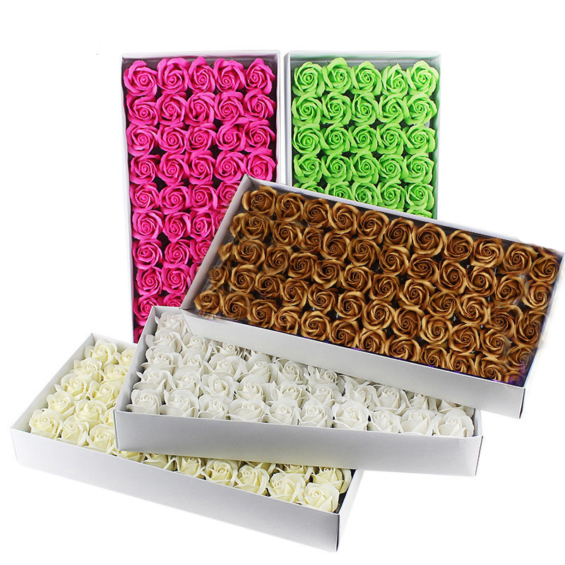 50Pcs/Set Diy Soap Flowers Gift Roses Artificial Flowers High Quality Real Touch Soap Roses Flower For Wedding Home Decor, C12
50Pcs/Set Diy Soap Flowers Gift Roses Artificial Flowers High Quality Real Touch Soap Roses Flower For Wedding Home Decor, C12