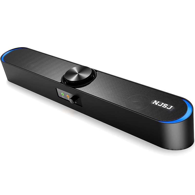 NJSJ Sound Bar TV Soundbar Dual Built-in Subwoofer 15.8 Inch 3D Surround Sound for Home Theater Wired PC/Phone 3 Equalizer Modes
NJSJ Sound Bar TV Soundbar Dual Built-in Subwoofer 15.8 Inch 3D Surround Sound for Home Theater Wired PC/Phone 3 Equalizer Modes