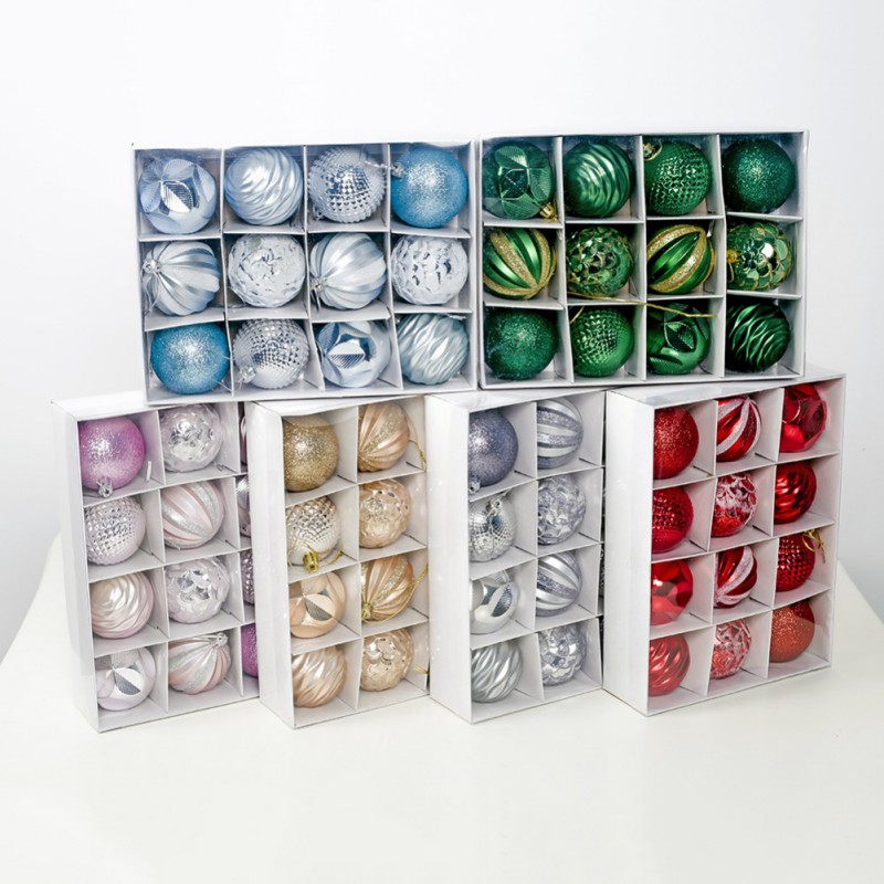 12 pcs Christmas Tree Ornaments Set Ball hanging ornaments Pendants Decorative Hanging Christmas Baubles Balls
12 pcs Christmas Tree Ornaments Set Ball hanging ornaments Pendants Decorative Hanging Christmas Baubles Balls