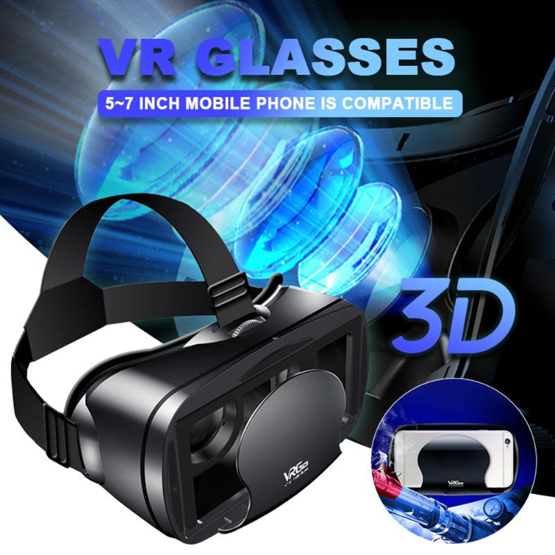 VRG Pro 3D Glasses Virtual Reality Helmet For Smartphone Eyeglasses Devices for Games 5-7' Mobile Phone
VRG Pro 3D Glasses Virtual Reality Helmet For Smartphone Eyeglasses Devices for Games 5-7' Mobile Phone