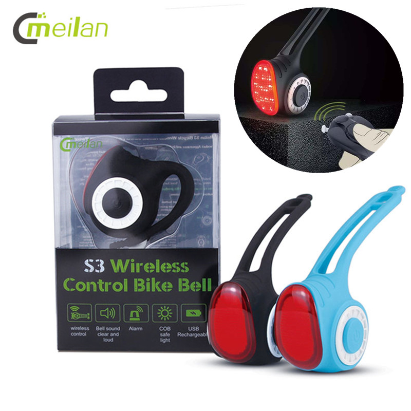 Meilan S3 Bike Light COB Bell Anti-Theft Alarm Smart Wireless Bicycle Rear Lantern Tail Lamp USB Charging Cycling Safety Lights
Meilan S3 Bike Light COB Bell Anti-Theft Alarm Smart Wireless Bicycle Rear Lantern Tail Lamp USB Charging Cycling Safety Lights