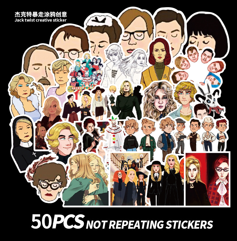 50 PCS Car Stickers American Horror Story For Skateboard Laptop Helmet Stickers Pad Bicycle Bike Motorcycle PS4 Notebook Guitar Pvc Decal
50 PCS Car Stickers American Horror Story For Skateboard Laptop Helmet Stickers Pad Bicycle Bike Motorcycle PS4 Notebook Guitar Pvc Decal