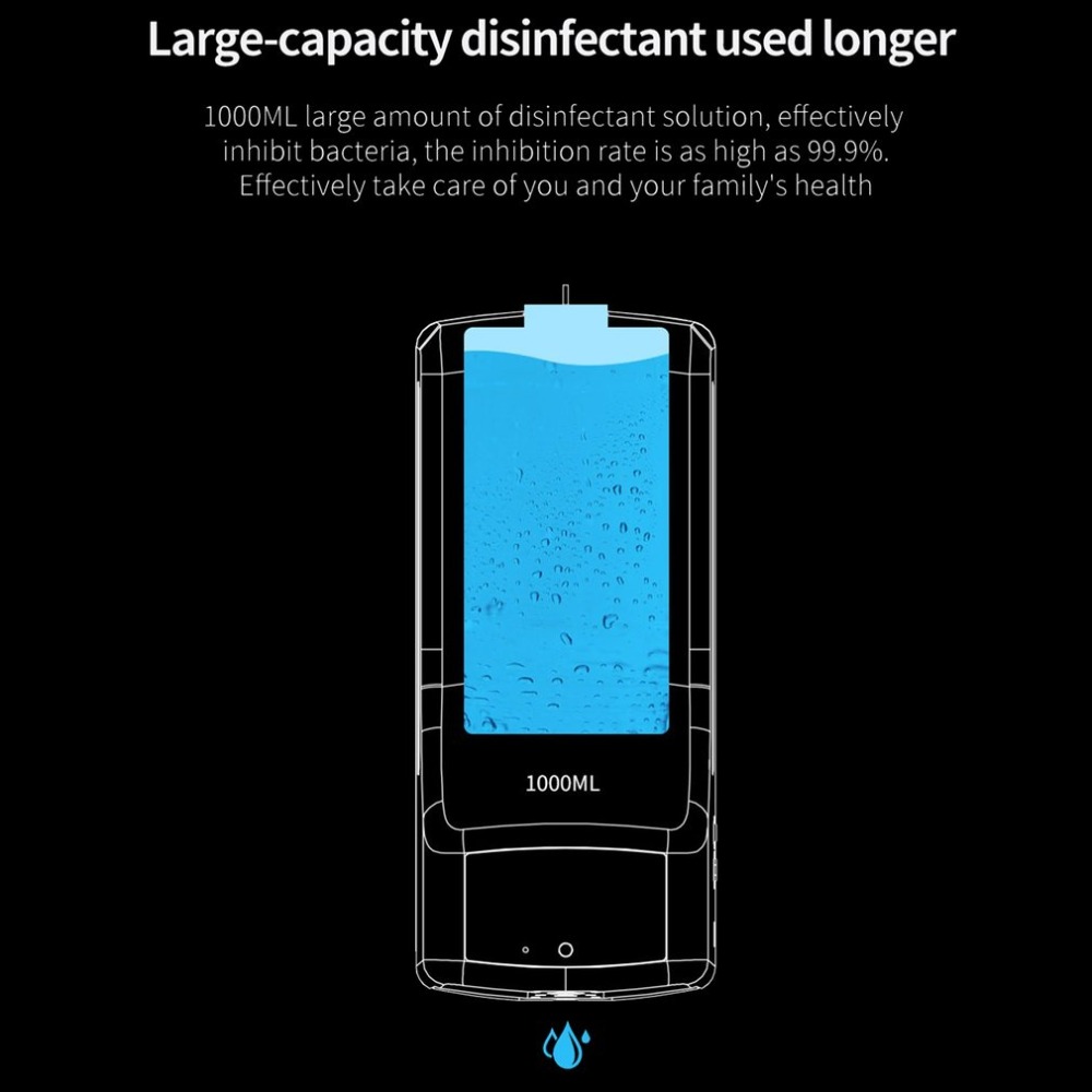 K9 Digital Infrared Thermometer Non-contact Automatic Sensor Soap Dispenser Hotel Office Bathroom Hand Free Sanitizers Machine