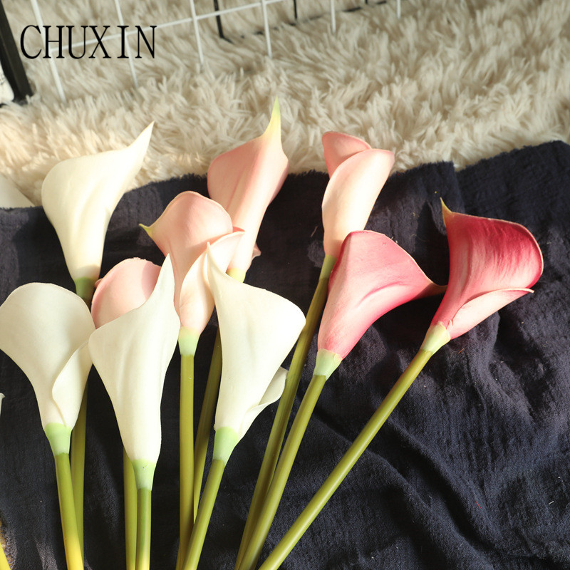 50cm Single Calla Lily Bunch PU Artificial Flower For Wedding Decoration Home Decor Flower Arrangement Background Layout, Orange
50cm Single Calla Lily Bunch PU Artificial Flower For Wedding Decoration Home Decor Flower Arrangement Background Layout, Orange
