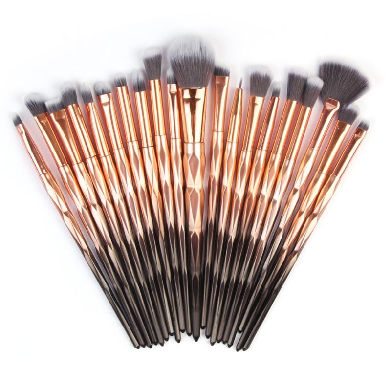 20pcs/lot Makeup Brushes Set Soft Synthetic Hair Blush Eyeshadow Lips Make Up Brush Beauty Women Cosmetic Tool
20pcs/lot Makeup Brushes Set Soft Synthetic Hair Blush Eyeshadow Lips Make Up Brush Beauty Women Cosmetic Tool