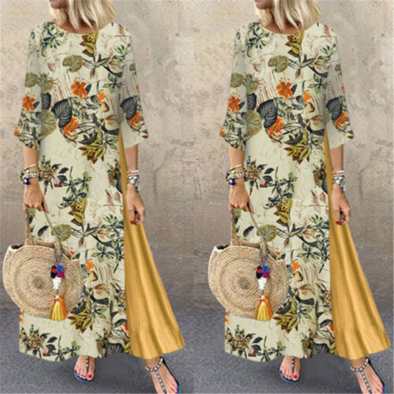 2020 Boho Womens Maxi Dress Ladies Long Sleeve Dresses Ladies Long Kaftan Sundress Plus Size Females New Clothing Hot Sale, As photo show
2020 Boho Womens Maxi Dress Ladies Long Sleeve Dresses Ladies Long Kaftan Sundress Plus Size Females New Clothing Hot Sale, As photo show