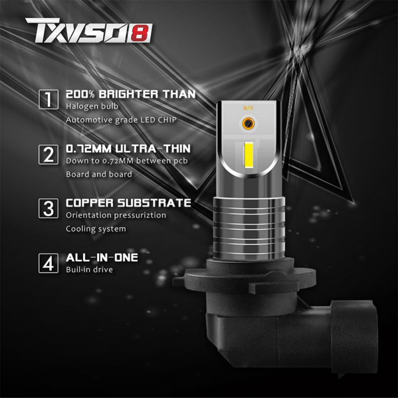 2PCS TXVS08 M9005 9500 Car Headlight Bulbs Energy Saving Waterproof LED 26000LM 110W 6000K DC9V-32V
2PCS TXVS08 M9005 9500 Car Headlight Bulbs Energy Saving Waterproof LED 26000LM 110W 6000K DC9V-32V