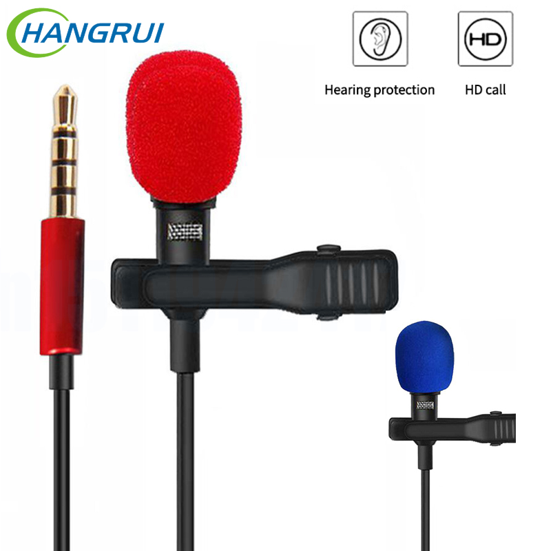 3.5MM Mini Microphone Professionals 1.5M Wired Mic Jack Plug Mic Clip-on Game Microphone 4 Pole Audio Record For Phone PC Laptop
3.5MM Mini Microphone Professionals 1.5M Wired Mic Jack Plug Mic Clip-on Game Microphone 4 Pole Audio Record For Phone PC Laptop