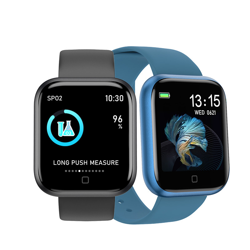 Smart watch Heart Rate Blood Pressure Oxygen Temperature women men smartwatch Real time weather Fitness Tracker