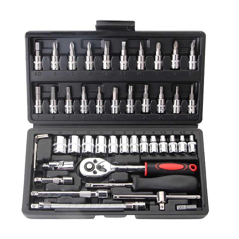 Citop 1/4 Socket Wrench Tools Key Hand Tool Set Spanner Wrench Garage Tools Car Wrenchs Universal Ratchet Repair Tool Box
Citop 1/4 Socket Wrench Tools Key Hand Tool Set Spanner Wrench Garage Tools Car Wrenchs Universal Ratchet Repair Tool Box