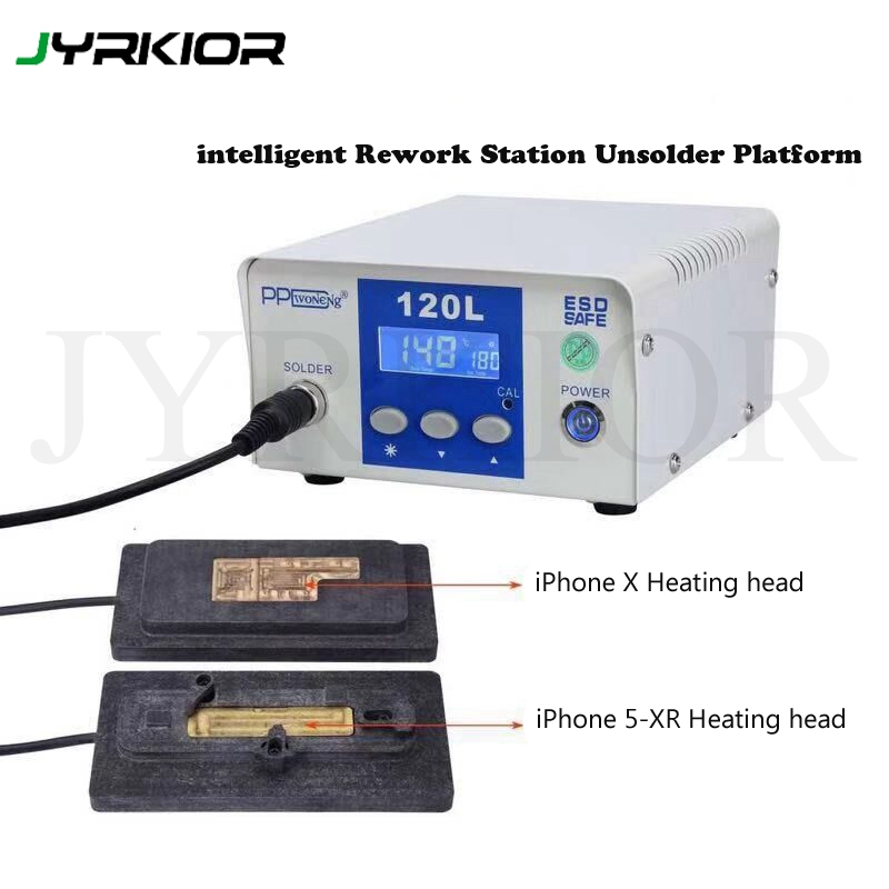 110V/220V PPD 120 120L Welding Tool Intelligent Platform Desoldering Station A9 A10 A11 A12 CPU Heating Layered Rework Station
110V/220V PPD 120 120L Welding Tool Intelligent Platform Desoldering Station A9 A10 A11 A12 CPU Heating Layered Rework Station