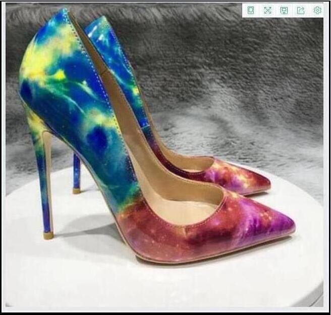 2020 red bottom fashion high heels for women party wedding triple black nude yellow pink glitter spikes Pointed Toes Pumps Dress shoes, 14
2020 red bottom fashion high heels for women party wedding triple black nude yellow pink glitter spikes Pointed Toes Pumps Dress shoes, 14