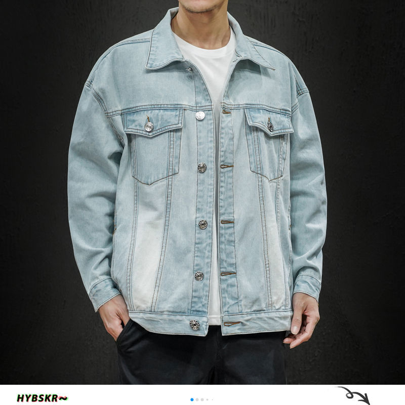 HybskrM Autumn Men's Japanese Denim Jackets 5XL Men Oversized Outwear Vintage Man Casual Jacket Coats Tops 2020 Male Clothes, Black;brown
HybskrM Autumn Men's Japanese Denim Jackets 5XL Men Oversized Outwear Vintage Man Casual Jacket Coats Tops 2020 Male Clothes, Black;brown