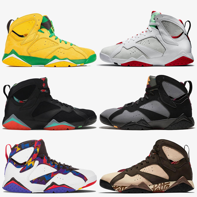 Top Quality 2020 Jumpman 7 7s Oregon Ducks Hare Barcelon Nights Retro Basketball shoes women mens Bordeaux Sweater Patta trainers sneakers
Top Quality 2020 Jumpman 7 7s Oregon Ducks Hare Barcelon Nights Retro Basketball shoes women mens Bordeaux Sweater Patta trainers sneakers