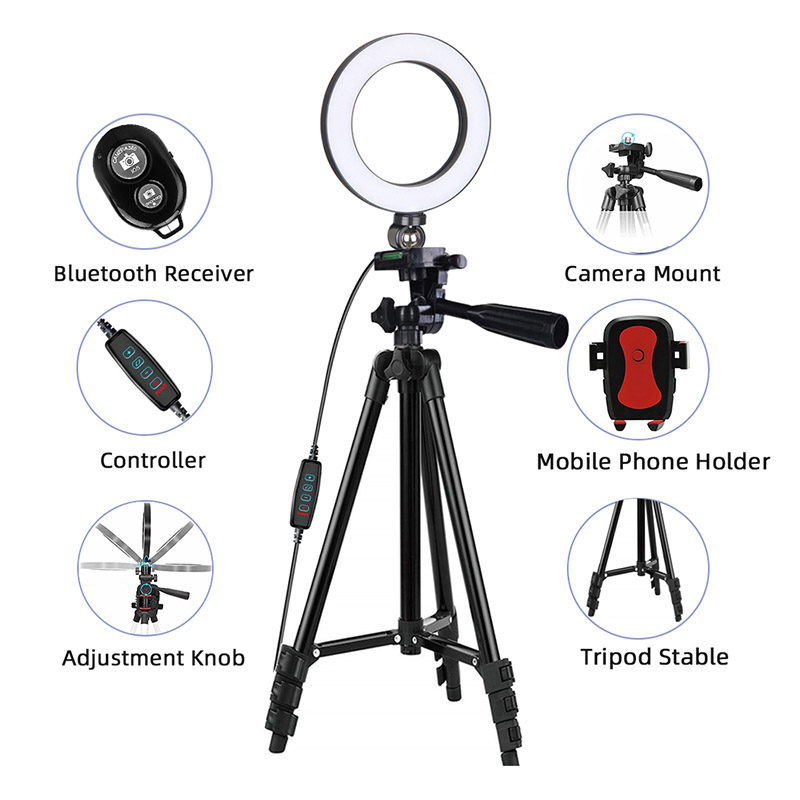 LED Selfie Ring Light With Tripod Photographic Lighting With Lamp Light Ring To Make For Mobile Youtube Tripod For Phone
LED Selfie Ring Light With Tripod Photographic Lighting With Lamp Light Ring To Make For Mobile Youtube Tripod For Phone