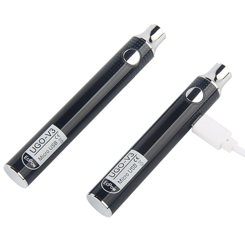 MOQ 5Pcs 100% Quality UGO V3 III 650mAh 900mAh Kit ego evod Preheat Battery VV Variable Voltage Adjustable e Cigs Cartridges 510 Vape Pen
MOQ 5Pcs 100% Quality UGO V3 III 650mAh 900mAh Kit ego evod Preheat Battery VV Variable Voltage Adjustable e Cigs Cartridges 510 Vape Pen