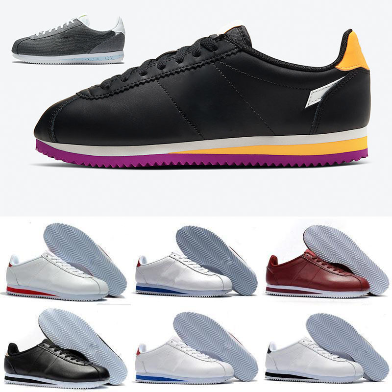 Basic PRM Iron Grey Triple White Recycled Game Royal Layering Pink Foam Cherry Laser Orange Vivid Purple Womens Mens Cortez Runnign Shoes, Color 1
Basic PRM Iron Grey Triple White Recycled Game Royal Layering Pink Foam Cherry Laser Orange Vivid Purple Womens Mens Cortez Runnign Shoes, Color 1