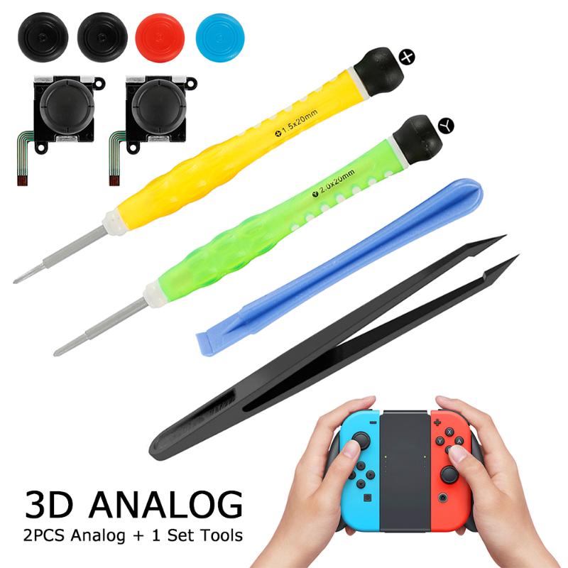 Two Pack Analog 3D Joy con Joystick Replacement for Switch,joycon Switch joysticks compatiable with Left joycon Right
Two Pack Analog 3D Joy con Joystick Replacement for Switch,joycon Switch joysticks compatiable with Left joycon Right