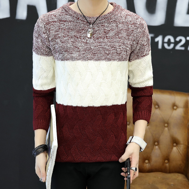 2020 new men's fashion casual sweater autumn color long sleeved Pullover Sweater, Black
2020 new men's fashion casual sweater autumn color long sleeved Pullover Sweater, Black