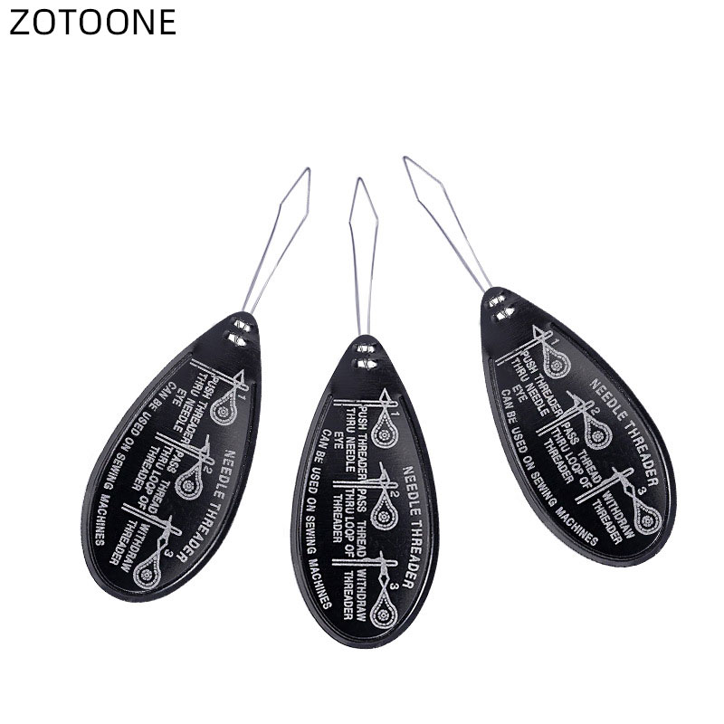 ZOTOONE 3/10Pcs Black Aluminum Elderly Use Bow Wire Needle Threader Needle Plastic Stitching Machines Insert Craft Sewing Tool E
ZOTOONE 3/10Pcs Black Aluminum Elderly Use Bow Wire Needle Threader Needle Plastic Stitching Machines Insert Craft Sewing Tool E