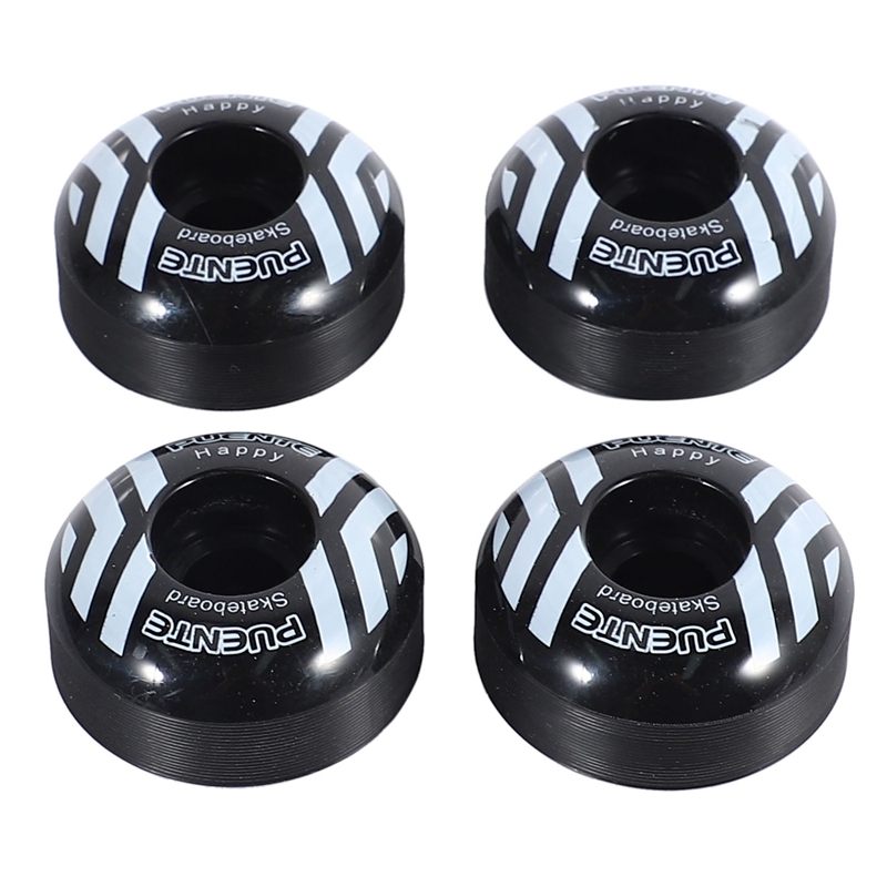 PUENTE Durable 4Pcs/ 52mm Skateboard Wheels Set Cruiser Wheels for Mini Cruiser Skateboard Longboard, Black
PUENTE Durable 4Pcs/ 52mm Skateboard Wheels Set Cruiser Wheels for Mini Cruiser Skateboard Longboard, Black